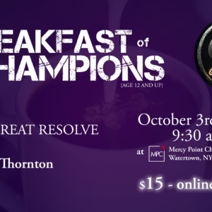 Breakfast of Champions, October 2026