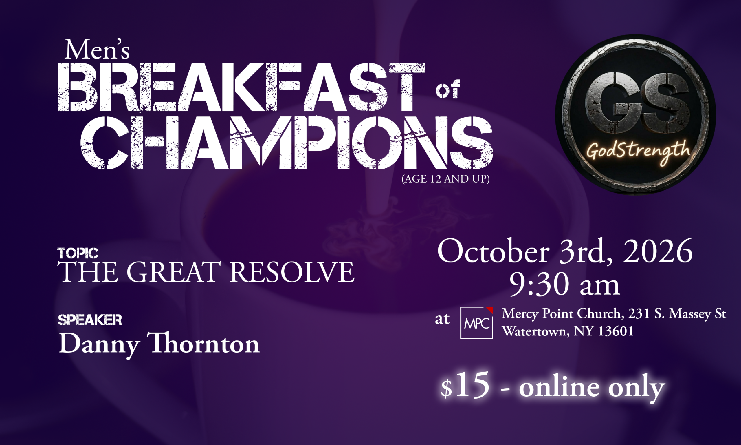 Breakfast of Champions, October 2026